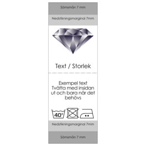 Strorlekslapp_grå_Diamant