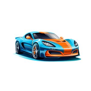 DTF Transfers  Car N:o 3