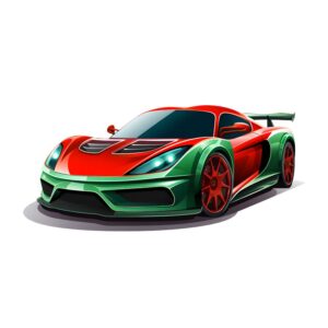 DTF Transfers  Car N:o 6