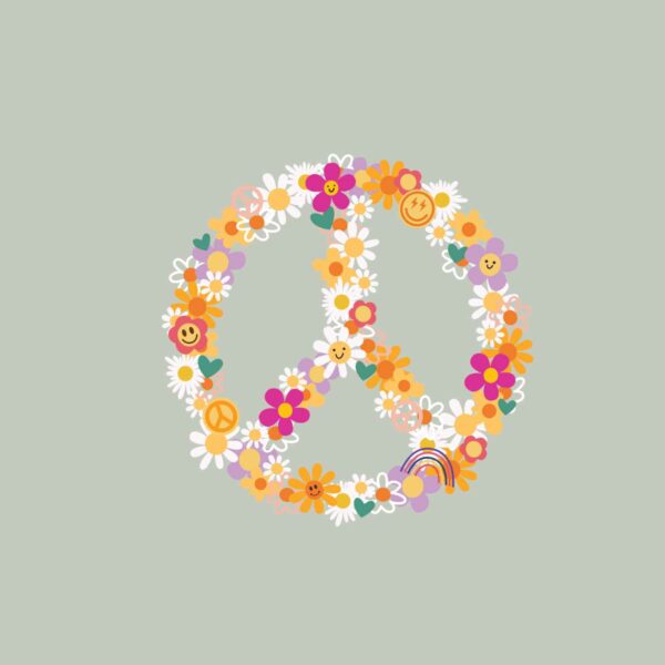 Flower and  Peace