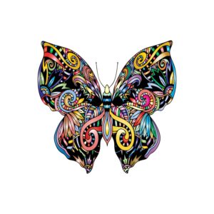 Mandala butterfly